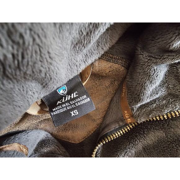 Kuhl Women's Advokat Fleece Zip Up Jacket Size XS Charcoal - Picture 9 of 11